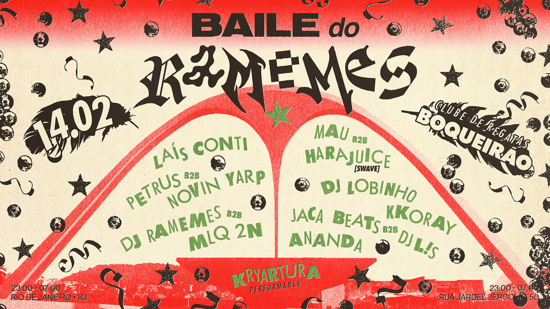 Baile do RaMeMes de Carnaval RJ