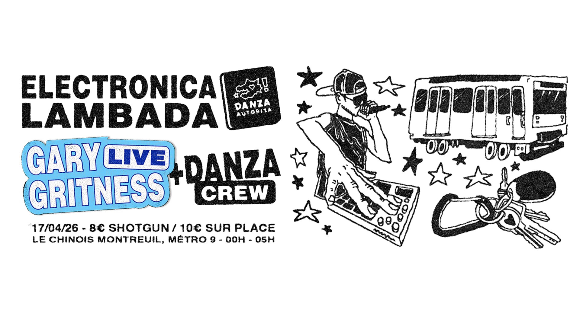 Danza Autoriza X Gary Gritness (Live)