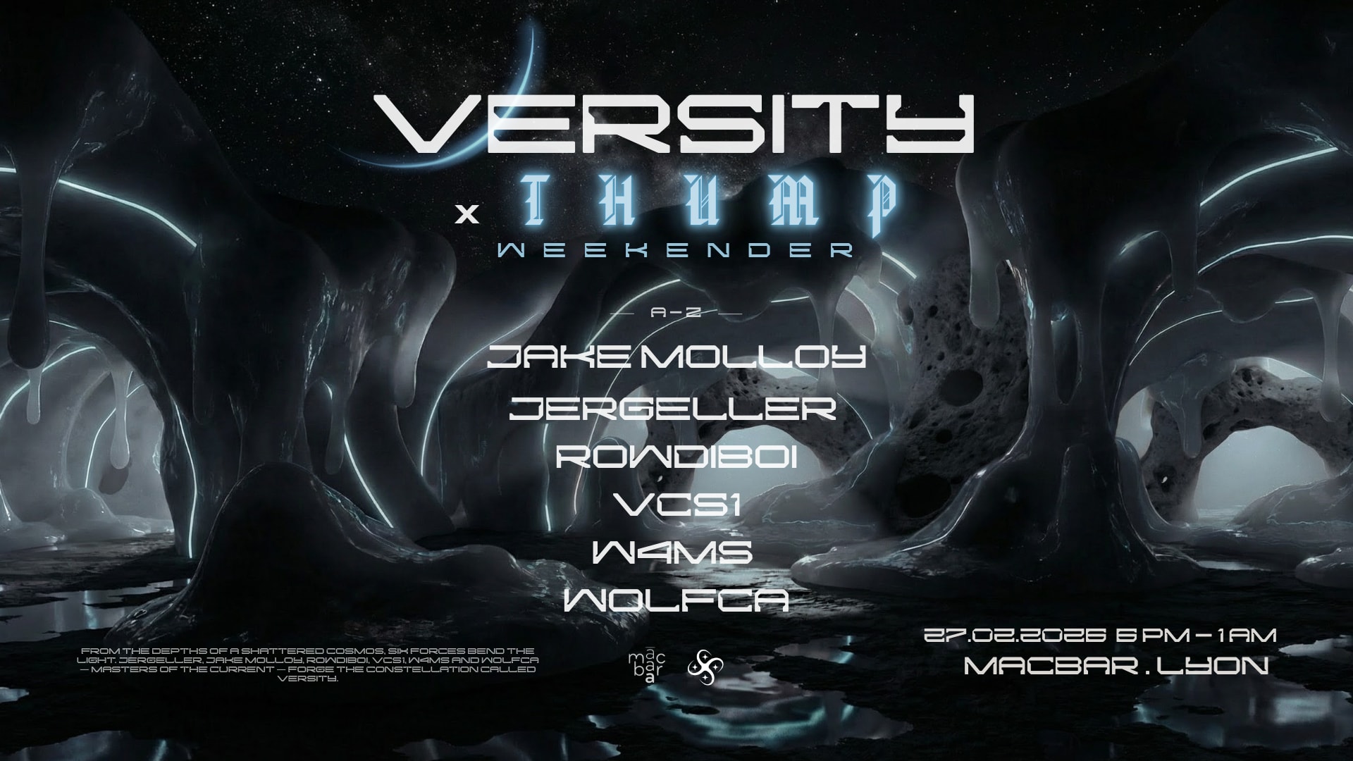 Versity X Thump: Day 1 W/ Rowdiboi, Jake Molloy, Vcs1 & More