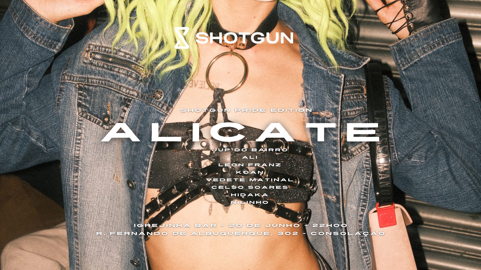Festa Alicate - Shotgun Pride Edition No Igrejinha Bar