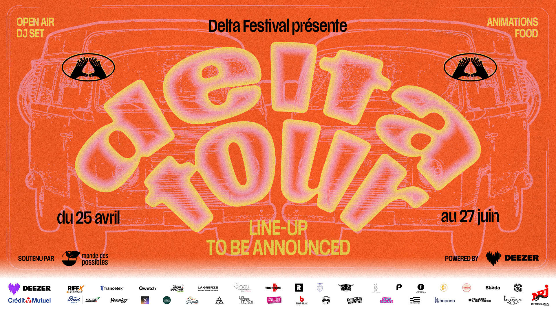 ☀️Narbonne ! Le Delta Festival débarque du 25 au 27 juin pour une nouvelle édition ensoleillée. Ici, que des good vides et du bon son. Le line-up arrive bientôt mais tu peux déjà prendre ta place ! 🎟️