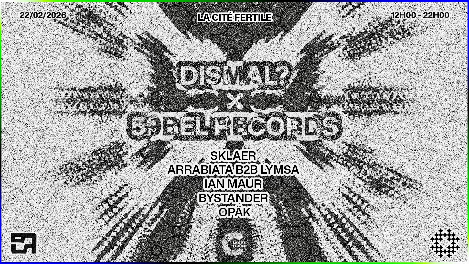 59BEL RECORDS x DISMAL? : SUNDAY WAREHOUSE