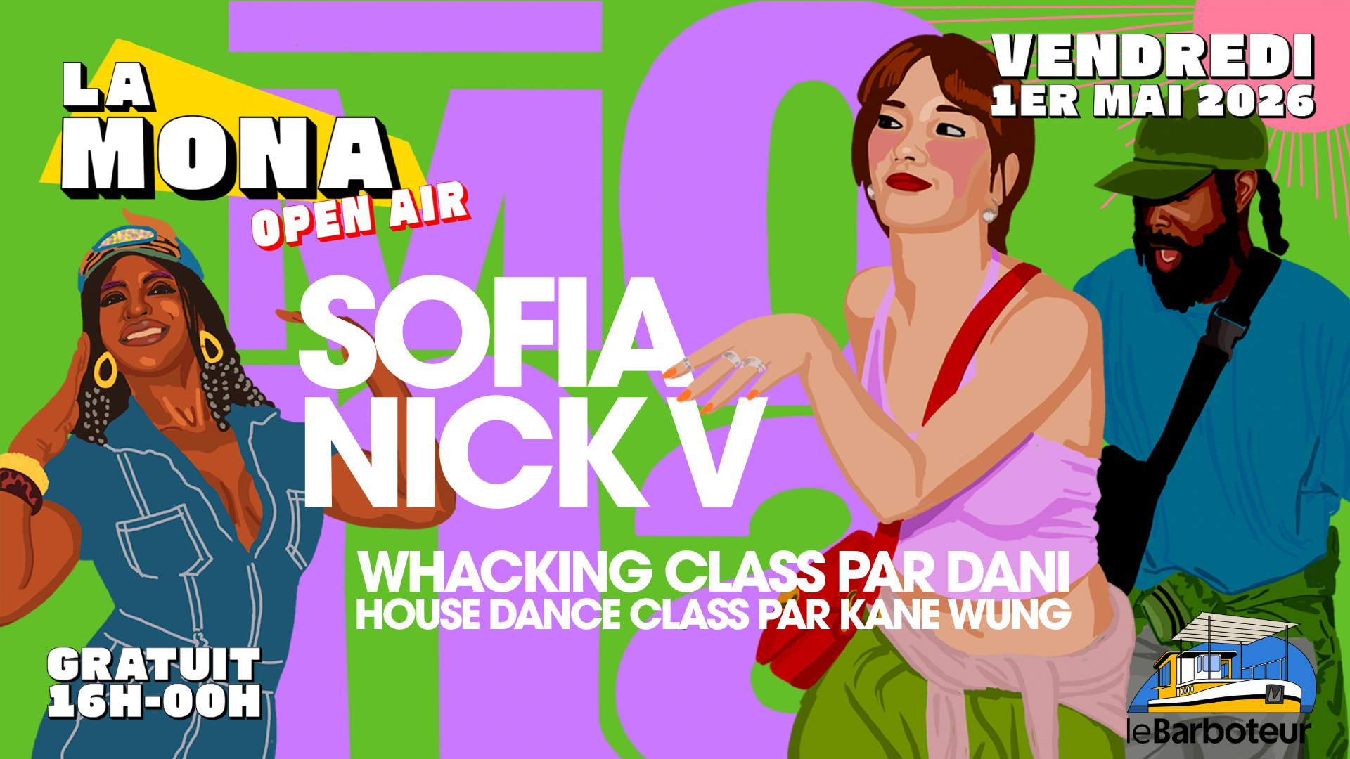 La Mona Open Air au Barboteur (Gratuit) : House & Whack