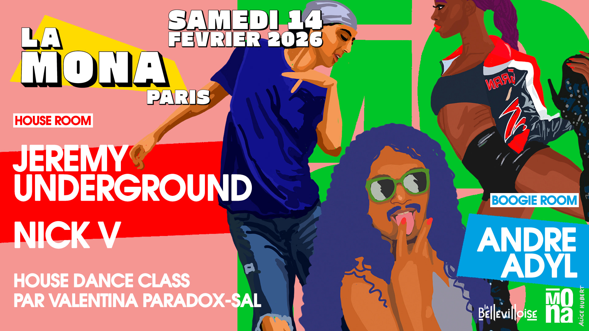 La Mona | Jeremy Underground, Nick V, Adyl ... & Dance Class