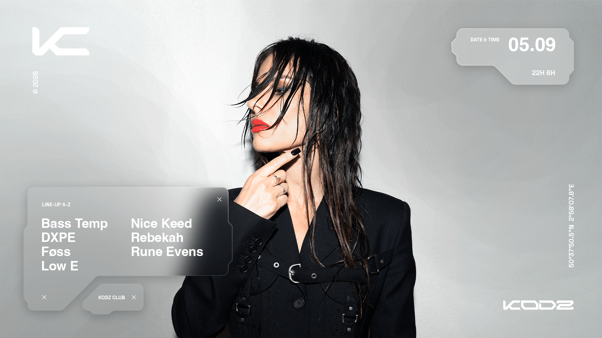 Kodz Presents : Rebekah, Foss, Nice Keed...