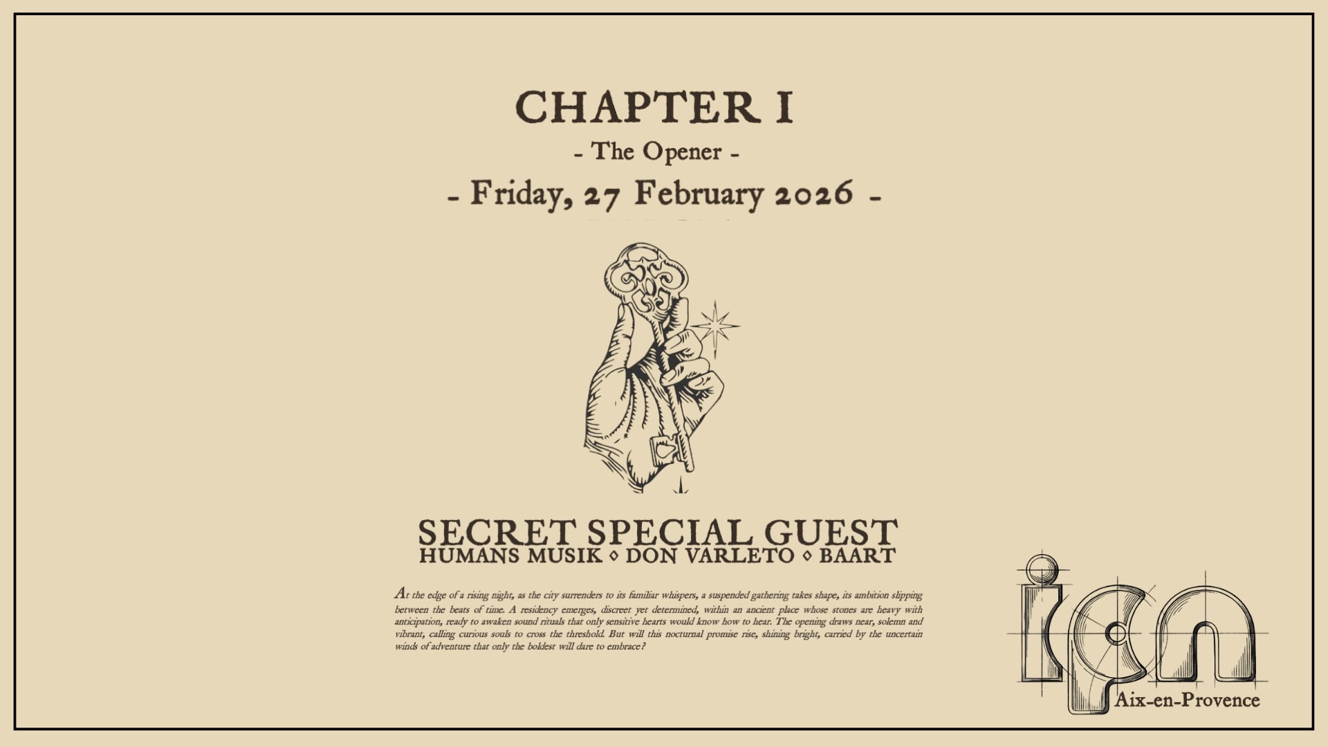 Ipn X Chapters : The Opener