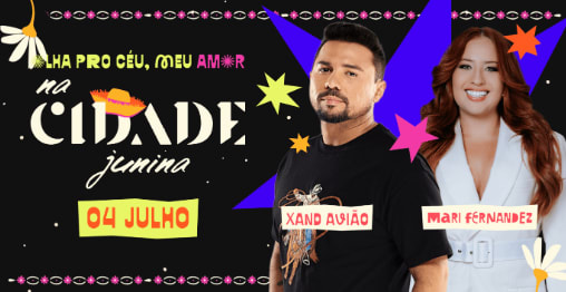 Na Cidade Junina Xand Avião E Mari Fernandez