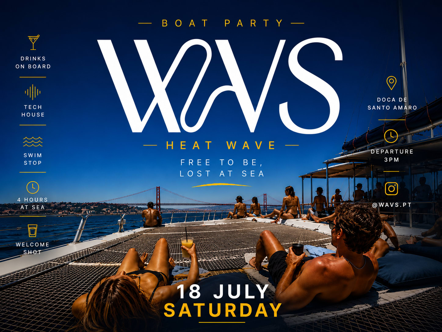 Wavs Boat Party - Heat Wave