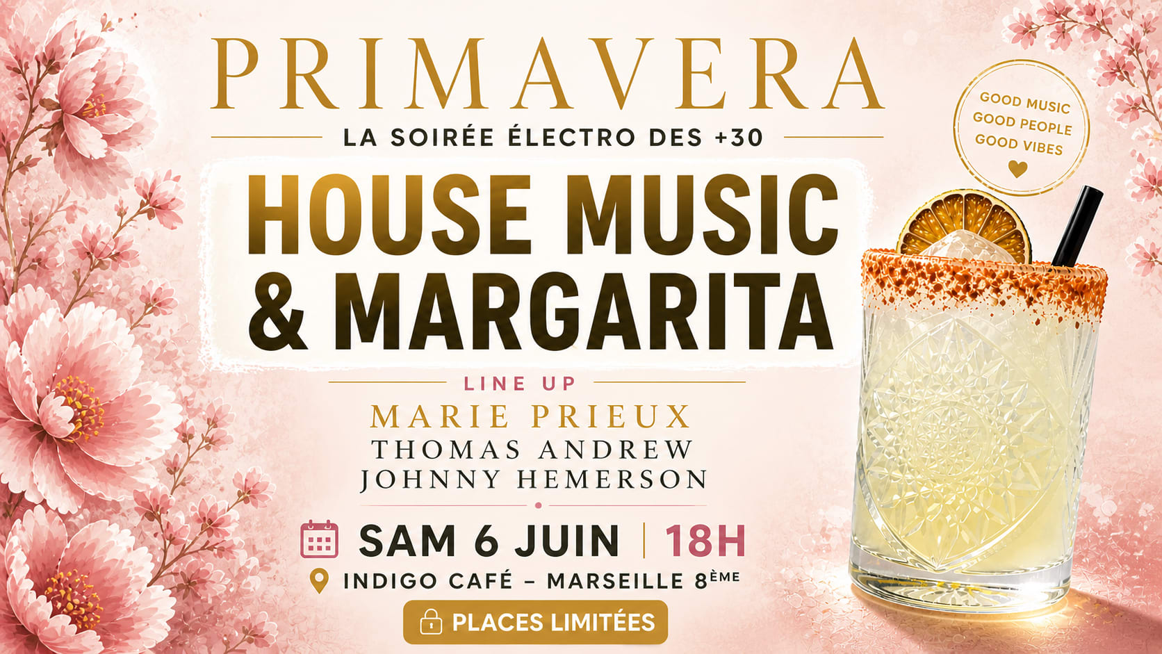 Primavera - Over 30s Club - Marie Prieux & Thomas Andrew