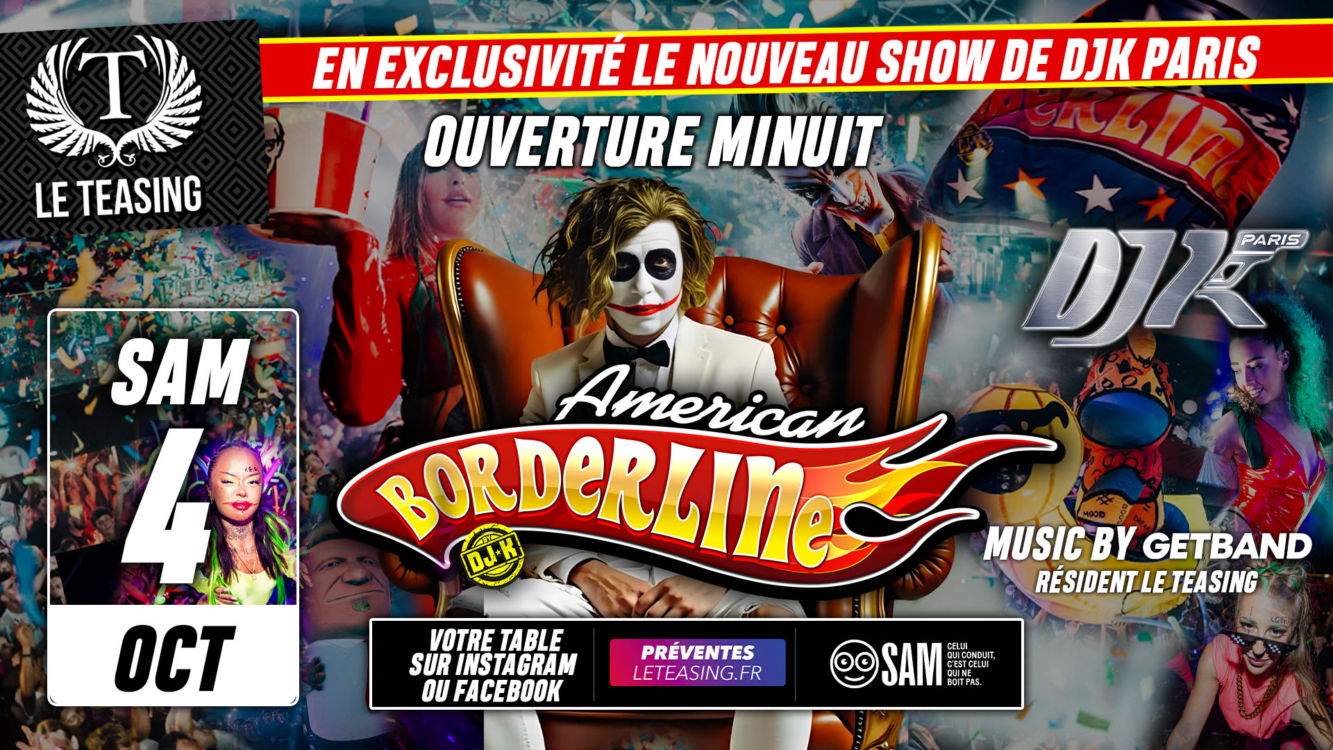 American Borderline X Teasing Club (Besançon)
