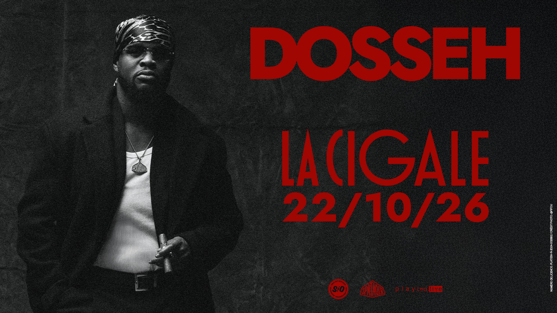 DOSSEH à la Cigale - Paris