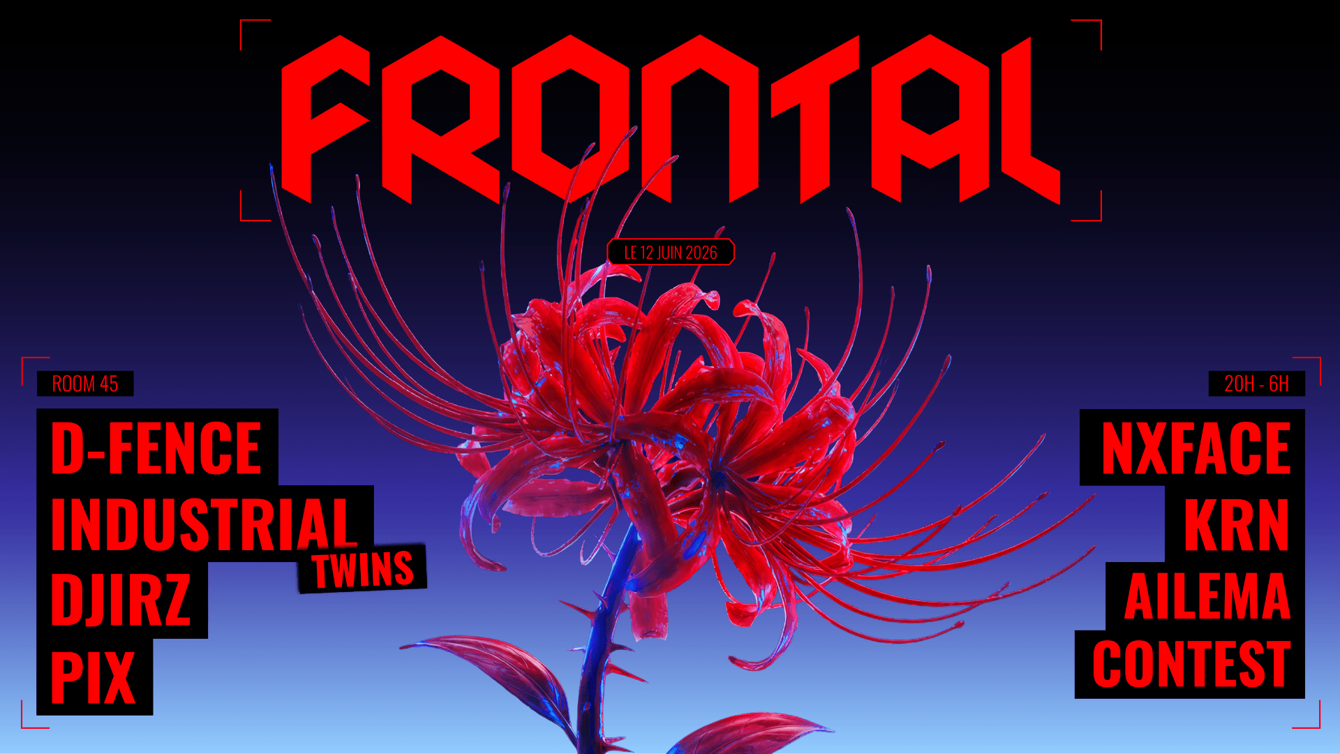FRONTAL : D-FENCE, INDUSTRIAL TWINS...