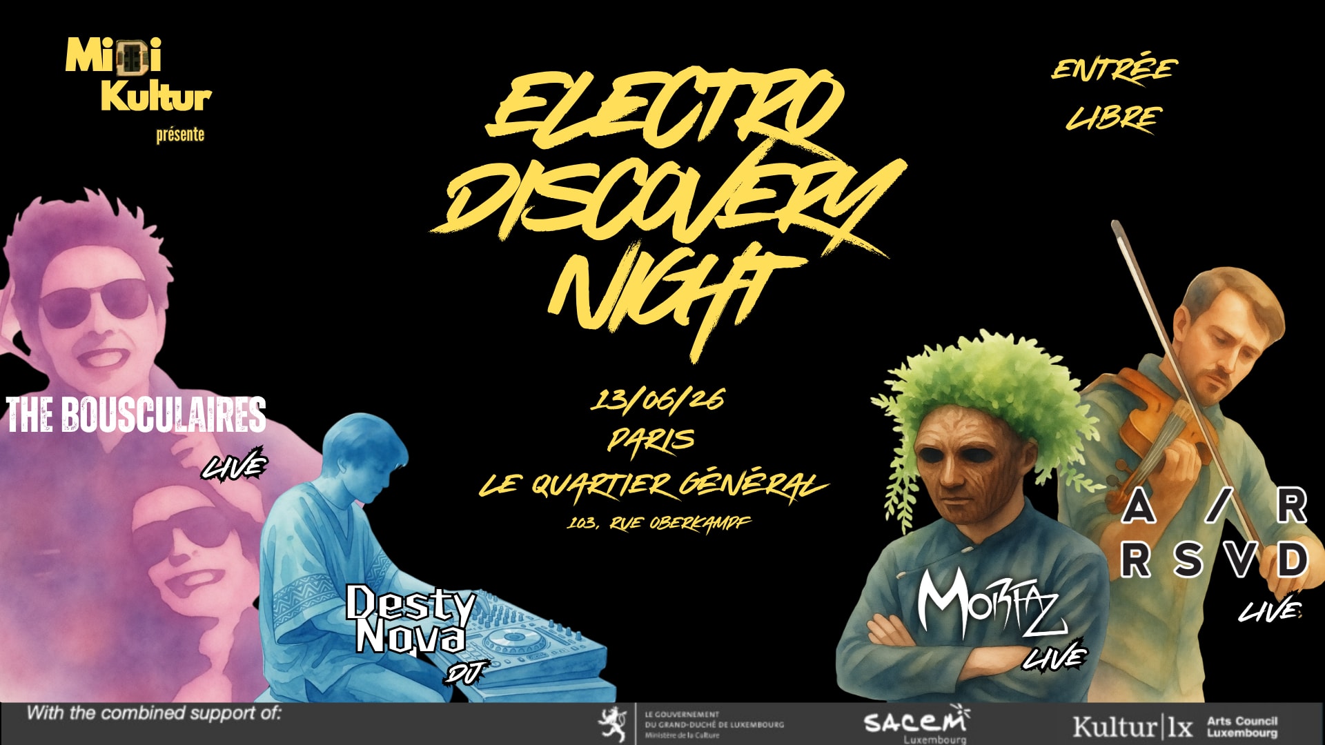 Electro Discovery Night - Edition Oberkampf