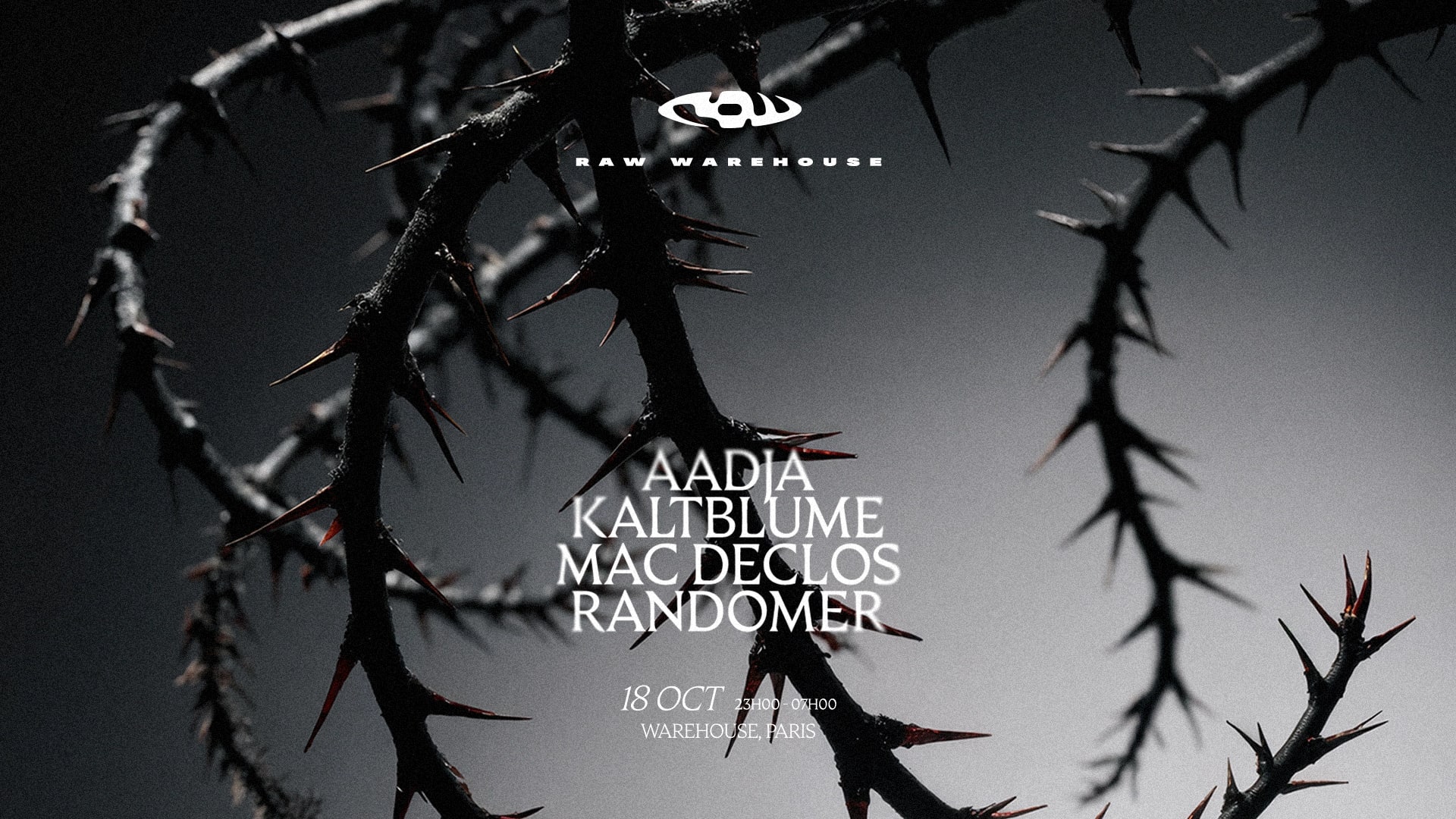 Raw Warehouse • Randomer, Mac Declos, Aadja, Kaltblume
