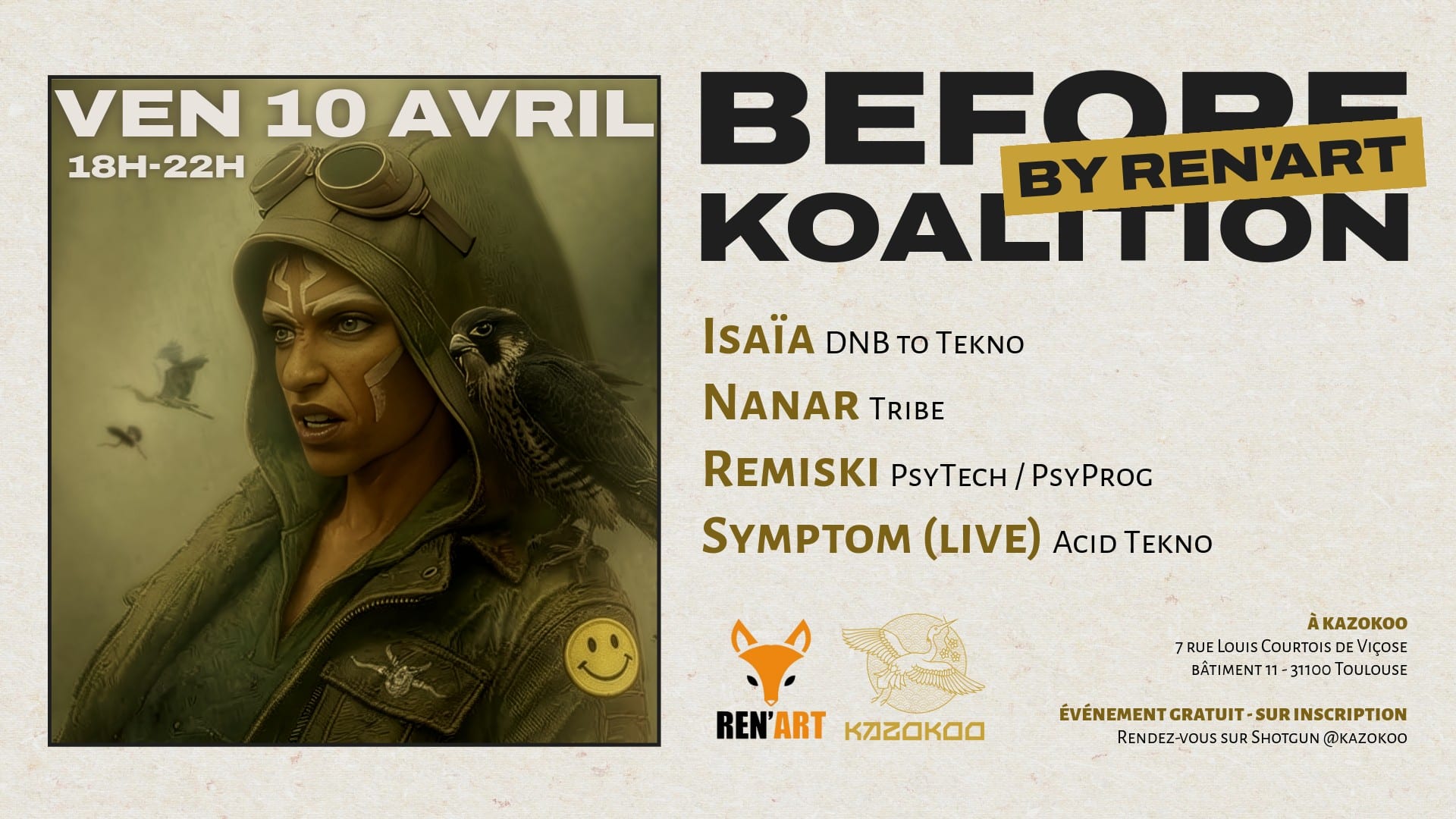 Before Koalition - Kazokoo Invite Ren'art