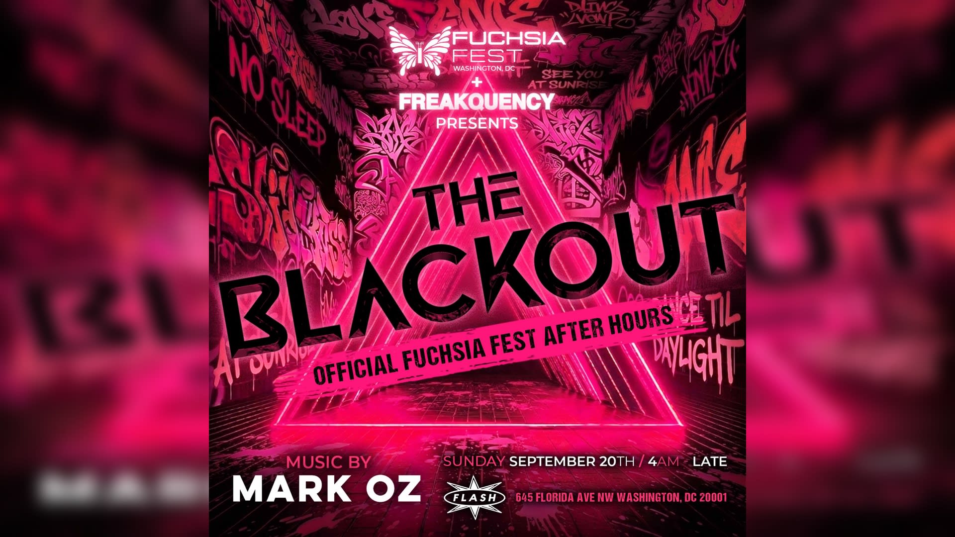 Fuchsia Fest & Freakquency Presents: The Blackout