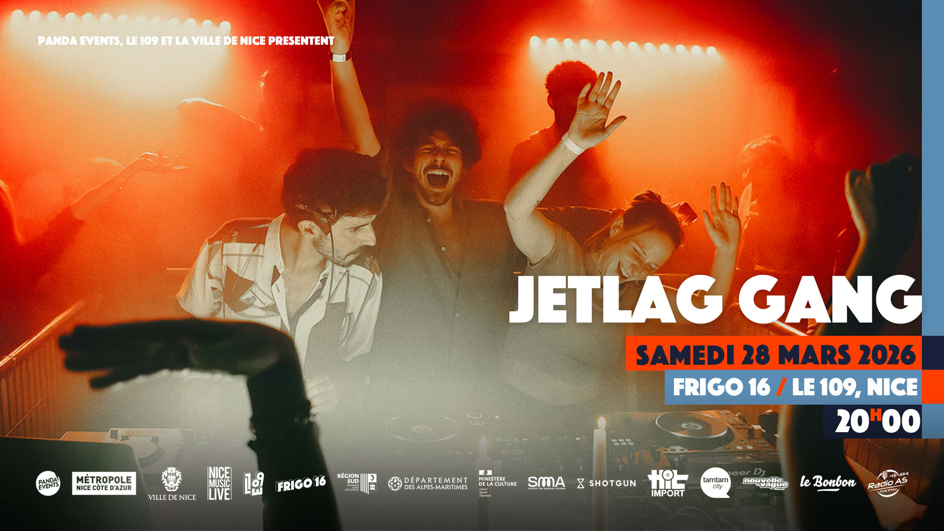 ✨ Bad Bunny, Rosalía... viens te déhancher au rythme du reggaeton au Frigo 16 à Nice 💃 Prépare-toi à un show caliente toute la soirée avec Jetlag Gang, prends ta place maintenant 🔥