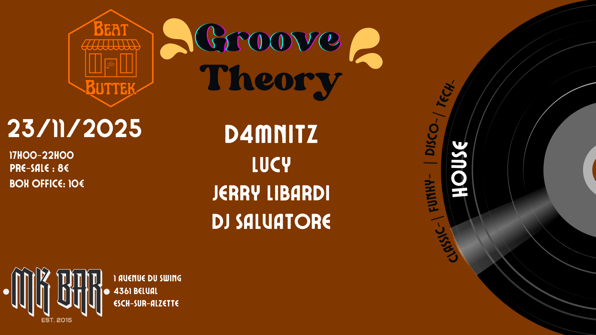 Beat Buttek - Groove Theory