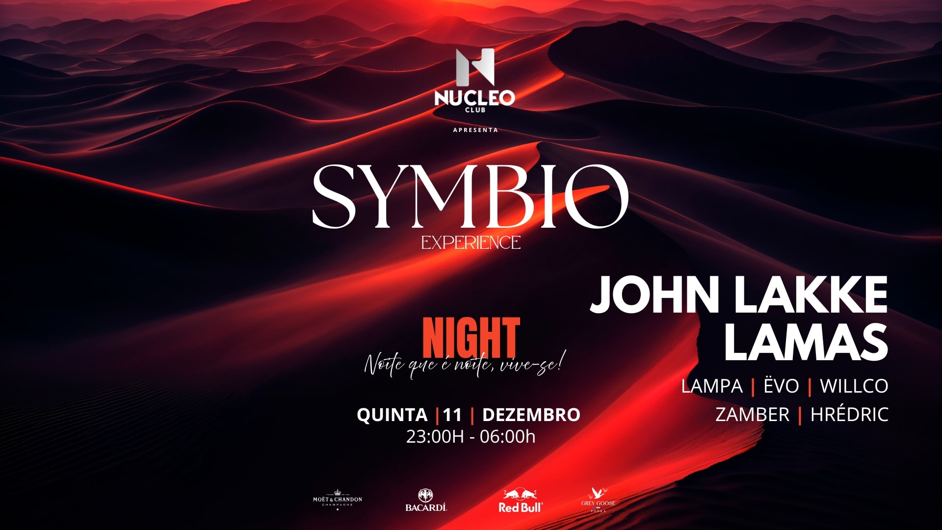 Symbio Experience - Nigth - Núcleo Club
