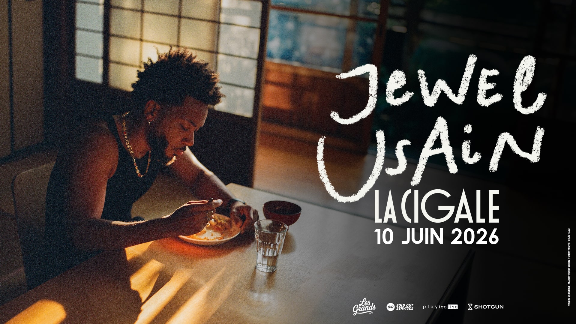 JEWEL USAIN à la Cigale - Paris