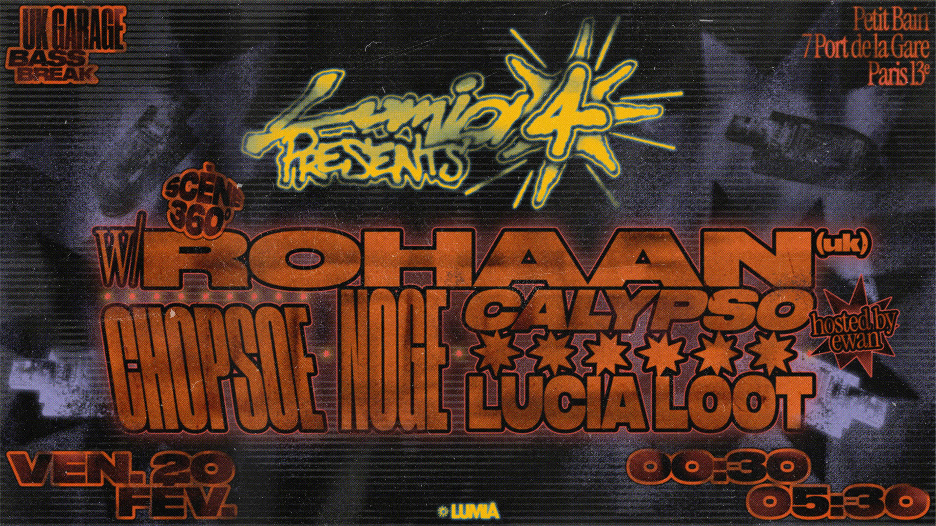 Lumia Presents #4 - UK Garage, Bass, Break