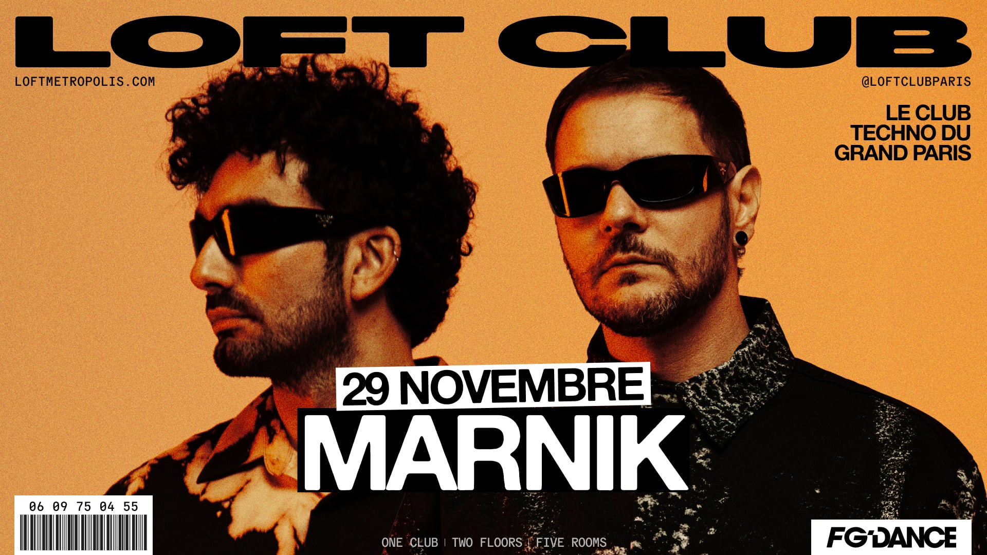 Loft Club Paris Marnik 29.11