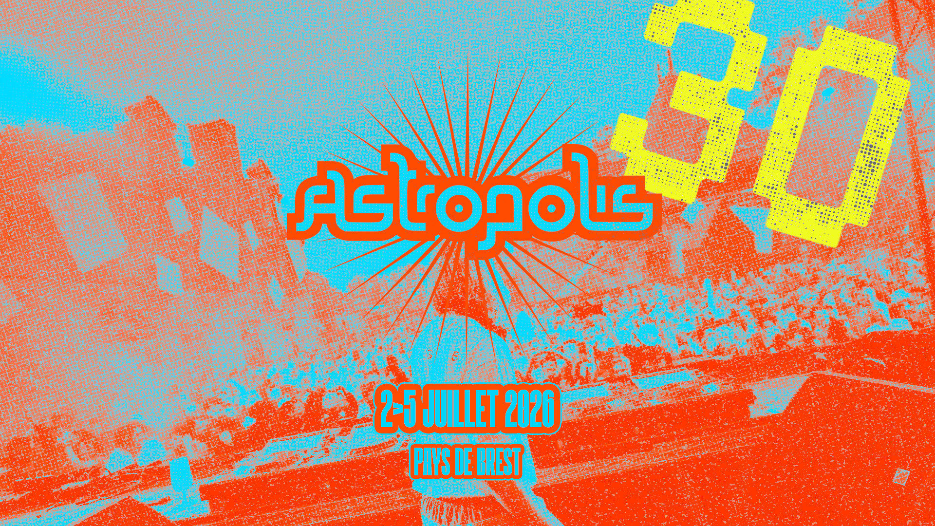 🎧 Astropolis Été 2026 revient à Brest pour sa 30ᵉ édition du 2 au 6 juillet, cinq jours de musiques électroniques incontournables pour vivre l’été au rythme des meilleurs DJs et vibes électro ! Places dispos 🎫