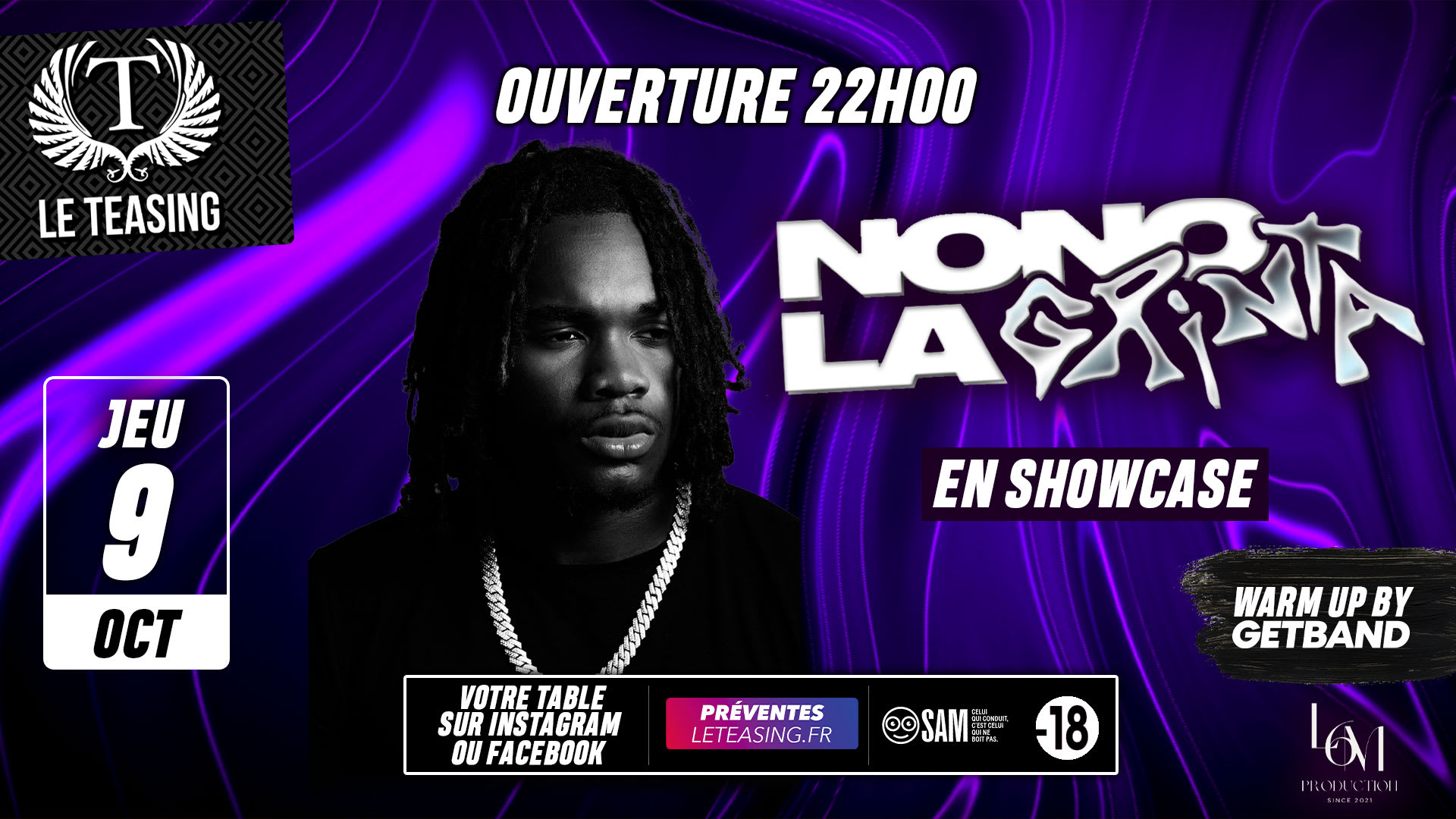 Nono La Grinta X Le Teasing Club (Besançon)