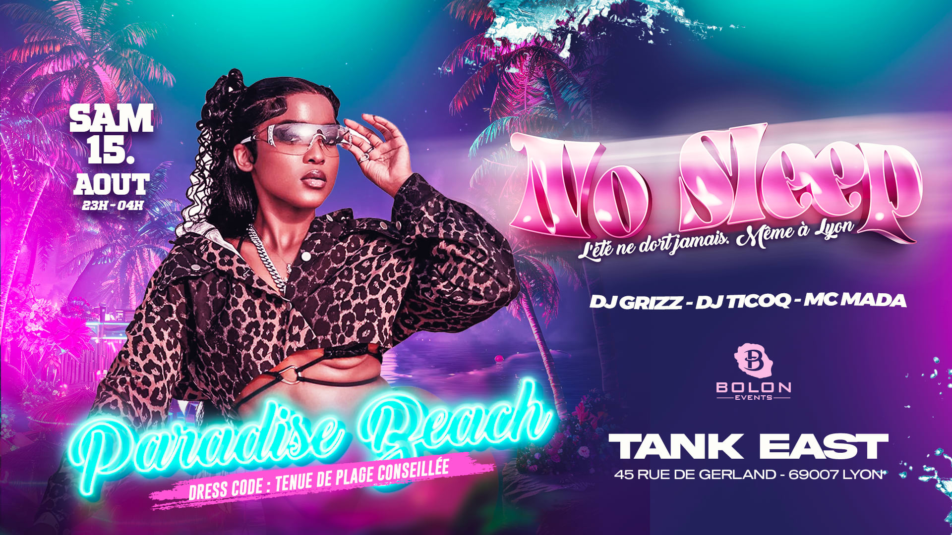 La No Sleep "Paradise Beach"