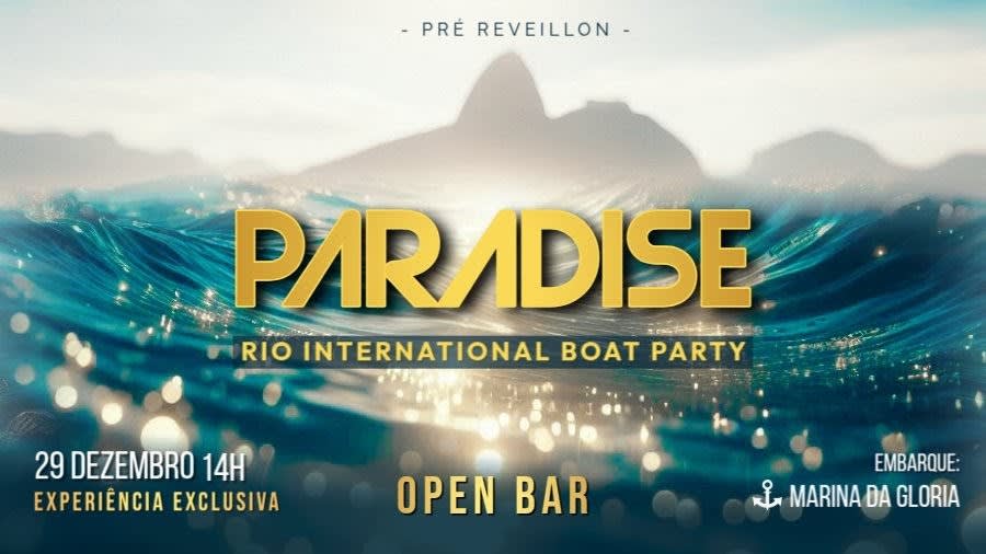 Paradise Rio International Boat Party