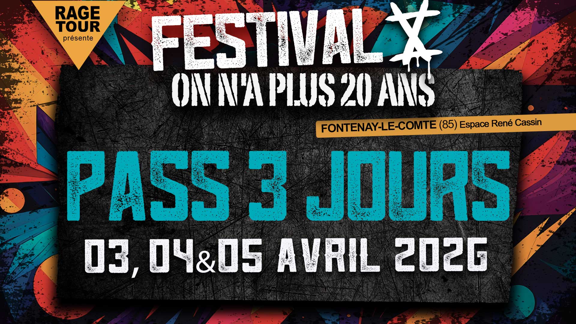 Festival On N'a Plus 20 Ans X