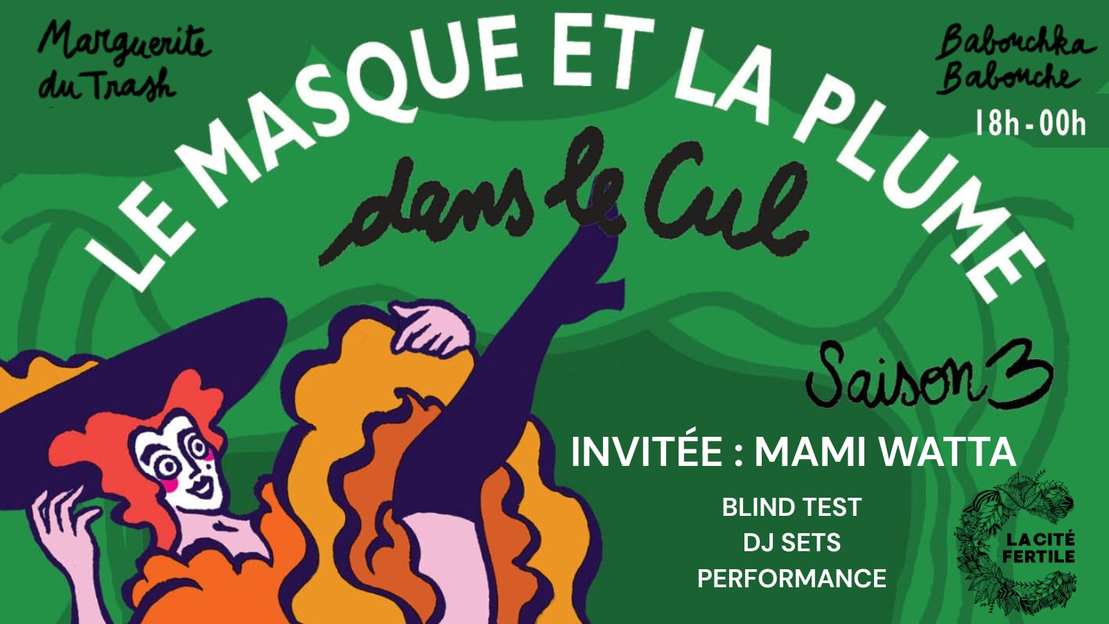 Mami Watta X Masque Et La Plume Dans Le Q À La Cité Fertile