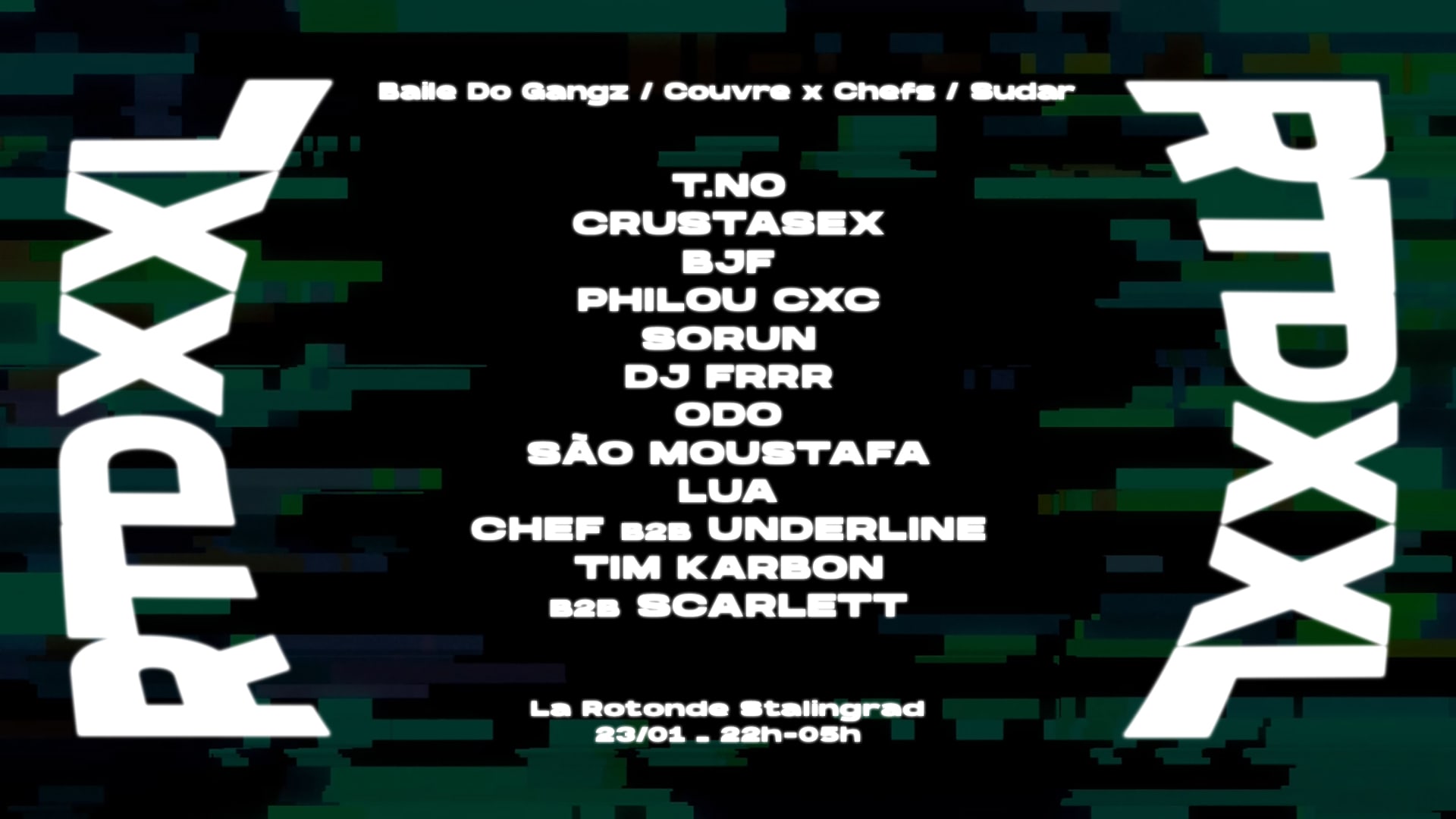 Baile Do Gangz/Couvre X Chefs/Sudar: T.No · Crustasex & More