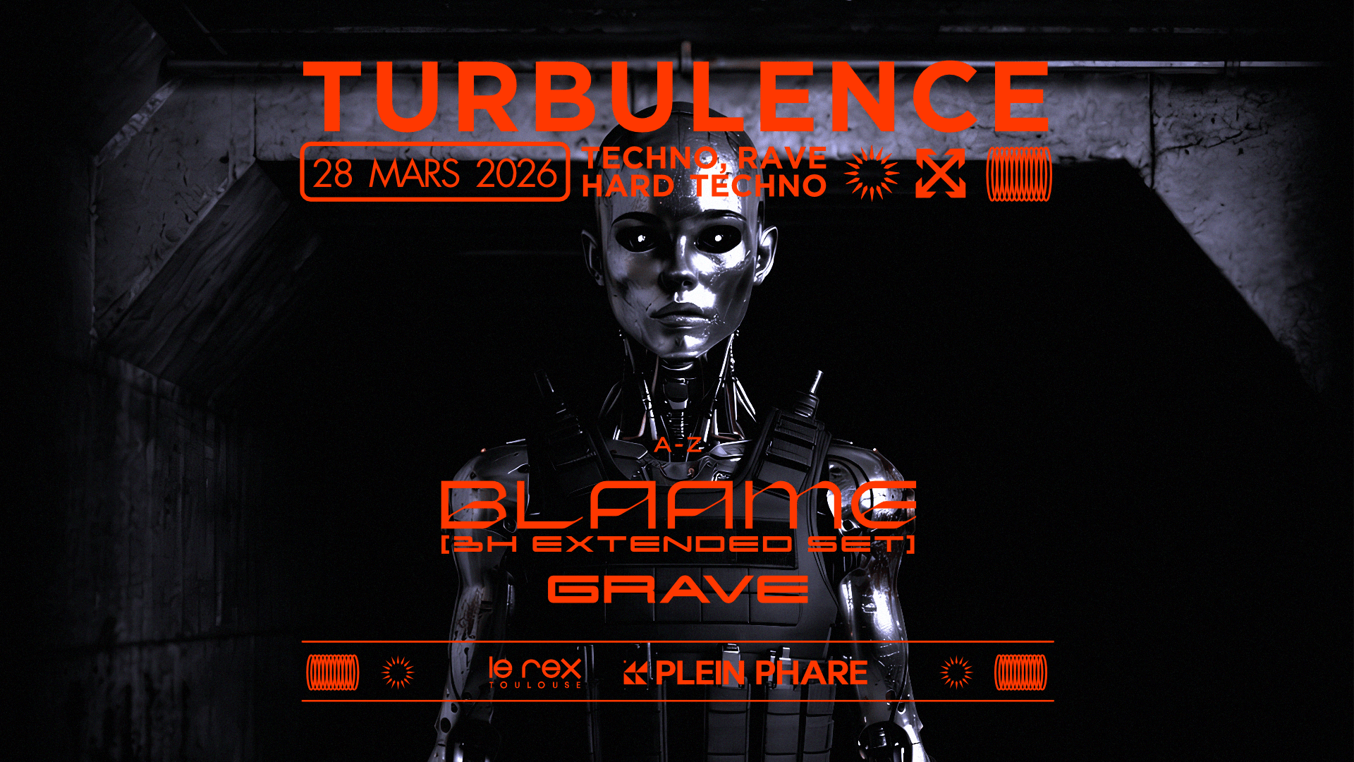 TURBULENCE inv. BLAAME (3H EXTENDED SET) & GRAVE