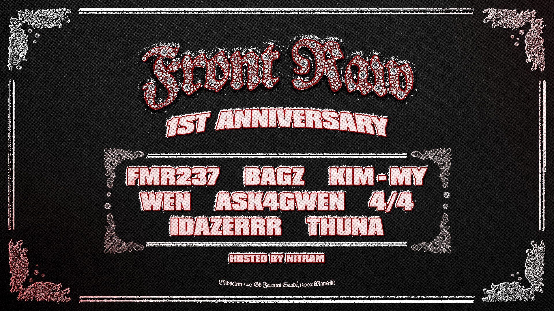 Front Raw 1st Anniversary - Trap Party