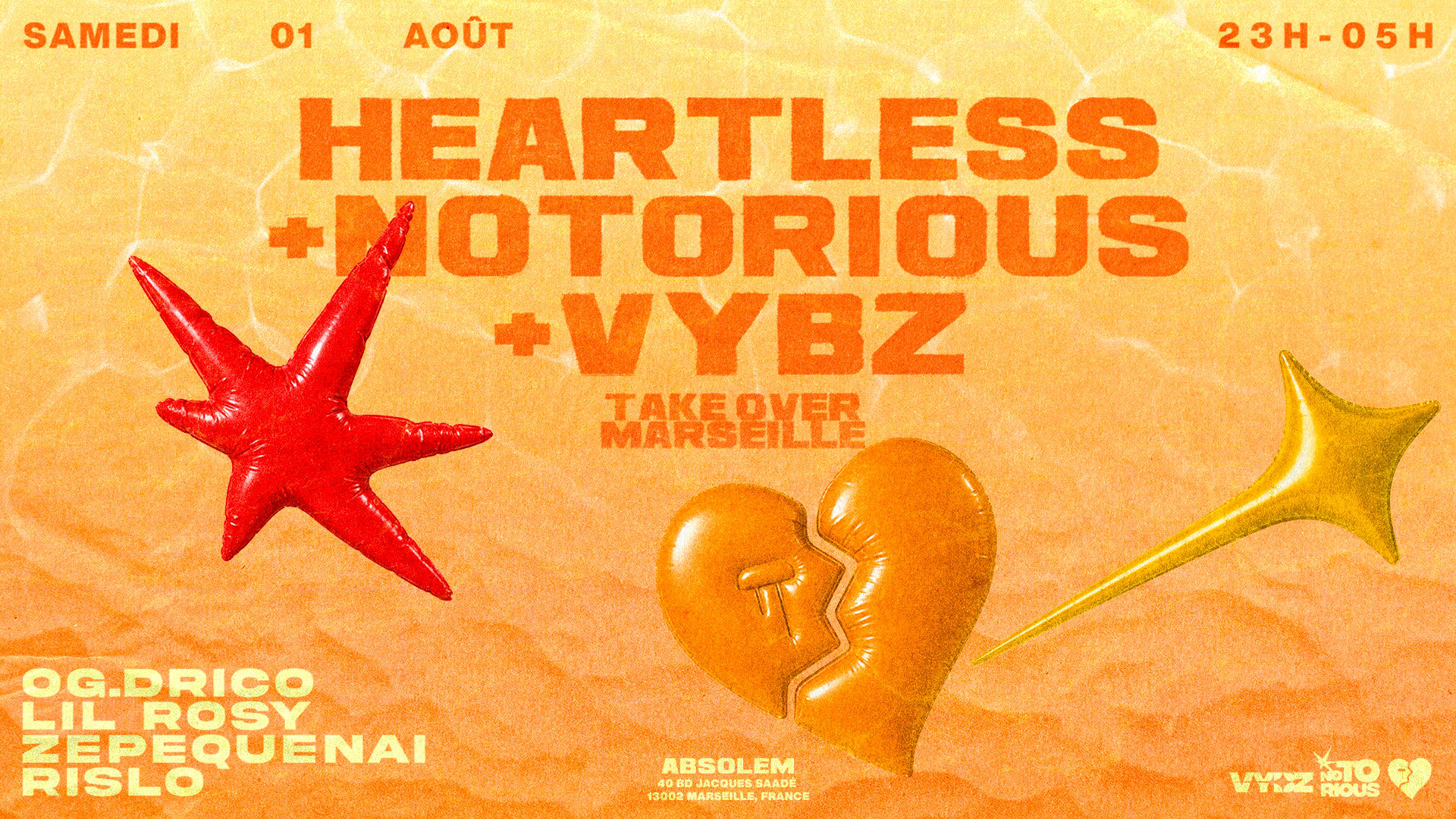 Notorious X Heartless X Vybz