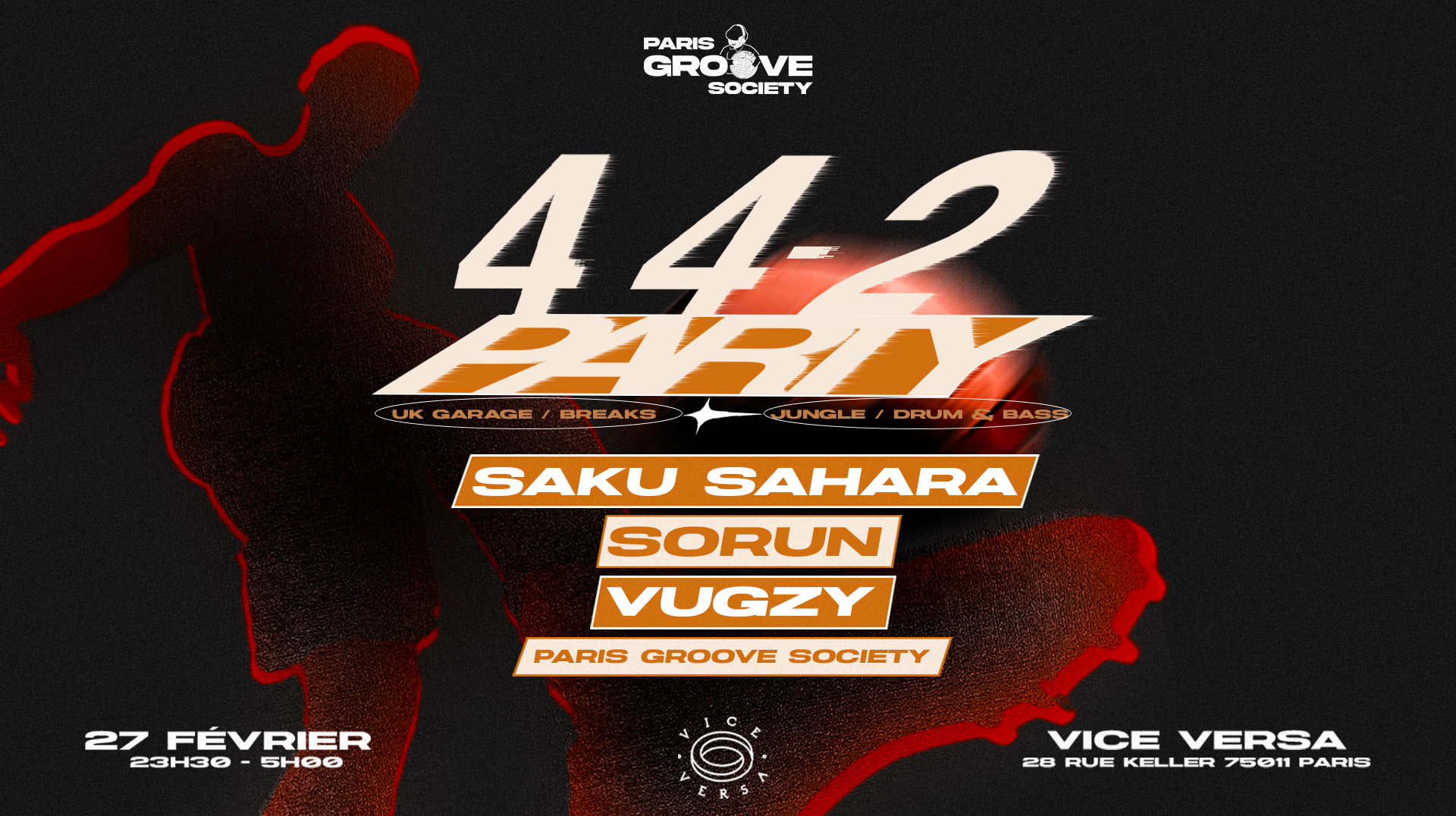 4-4-2 Party #3 – Au Vice Versa Paris