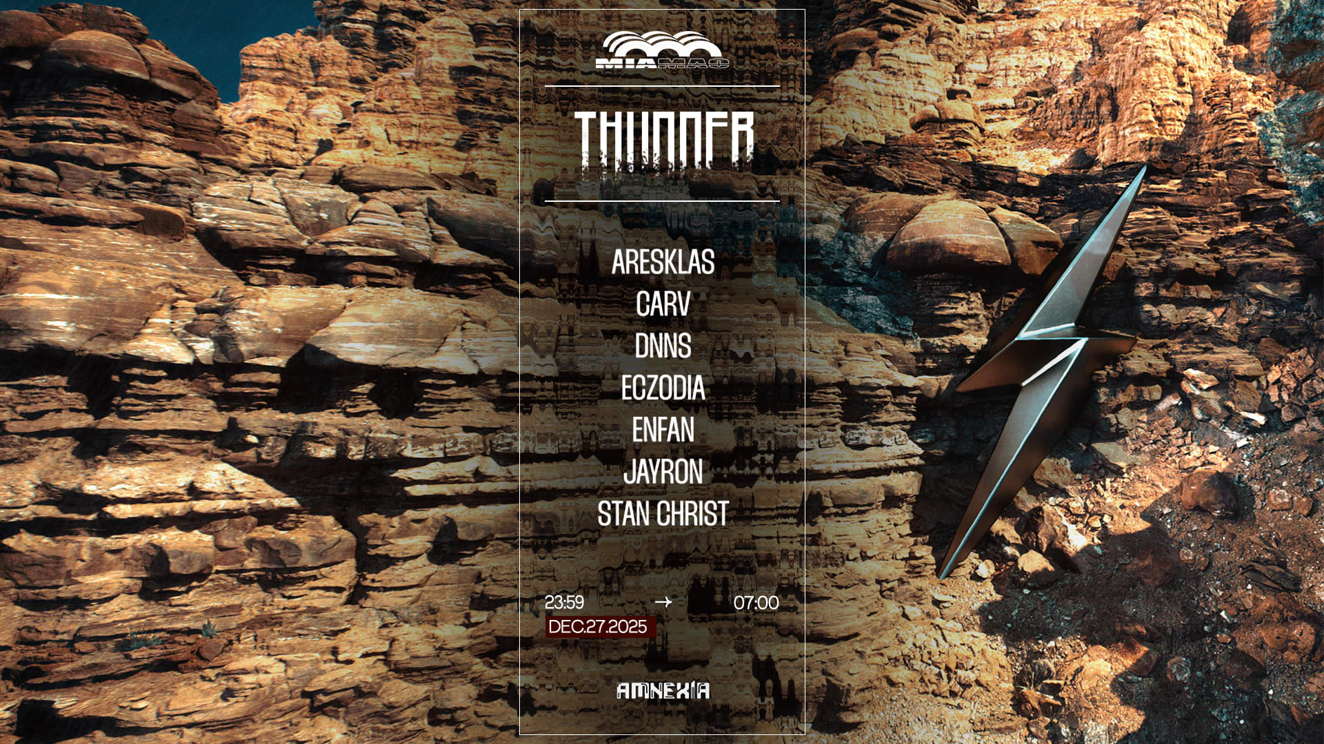 Thunder : Carv, Eczodia, Stan Christ, Enfan, Dnns, Aresklas