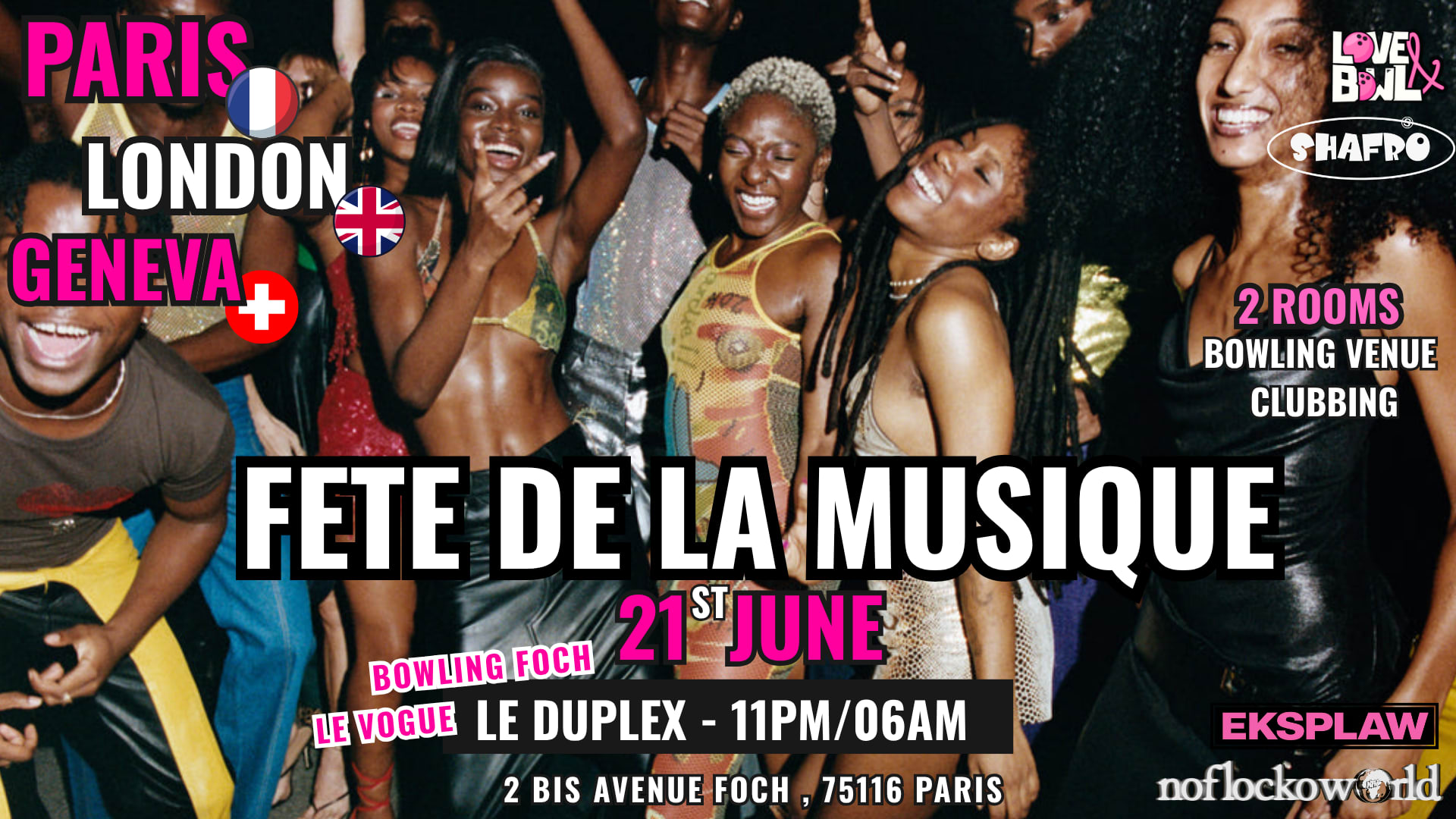 Fête De La Musique : Paris X London X Geneva 2 Rooms