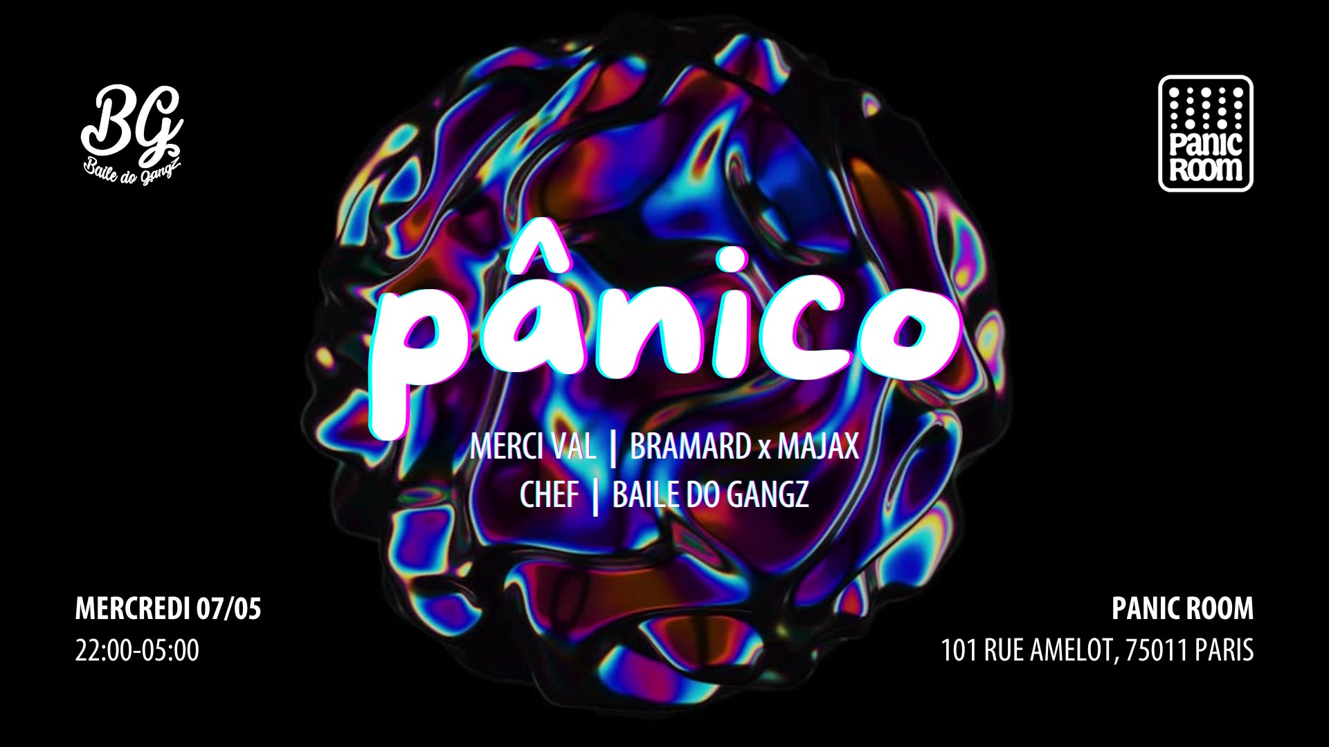 BAILE DO GANGZ PRÉSENTE PÂNICO