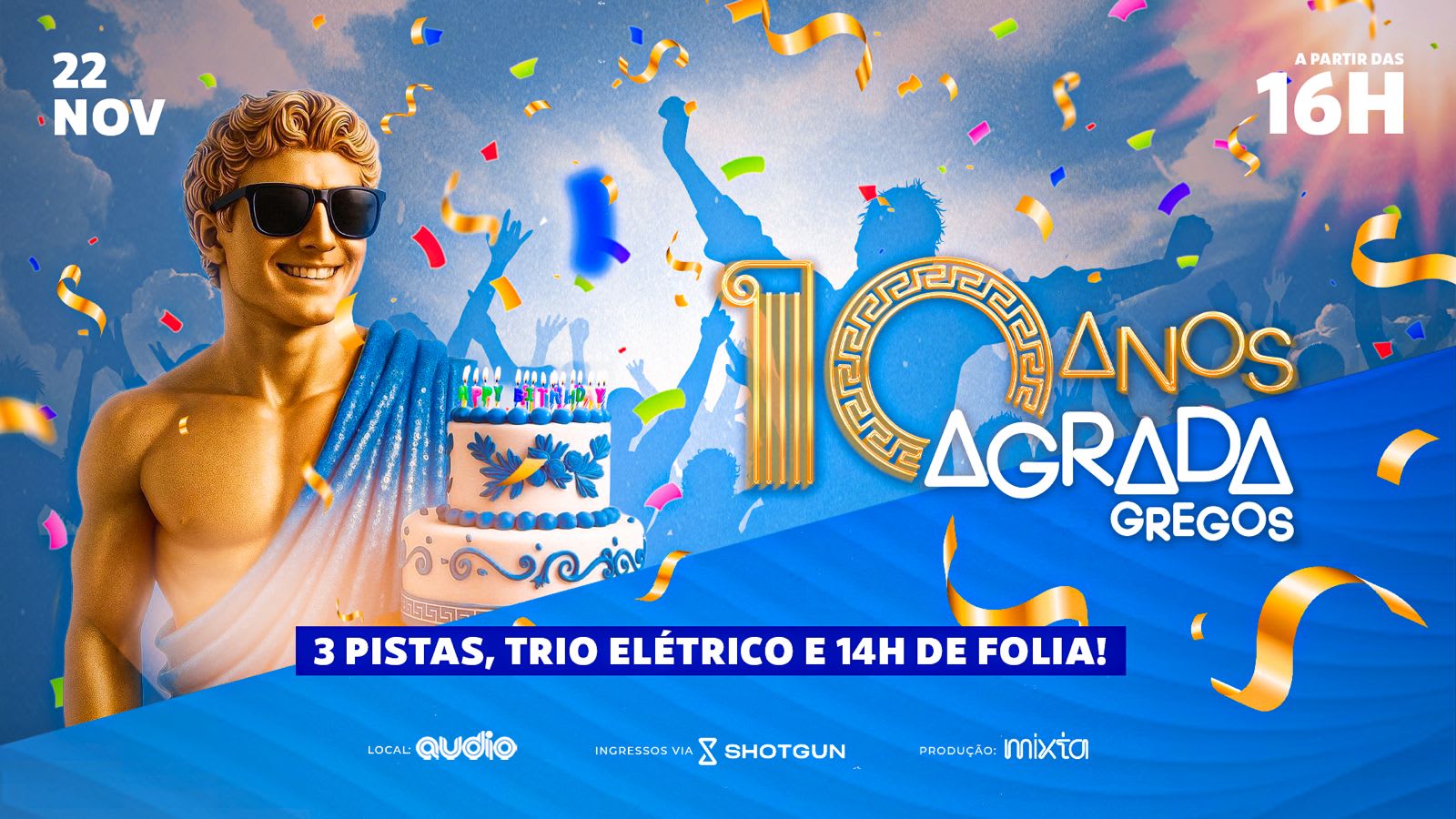 Agrada Gregos - 10 Anos