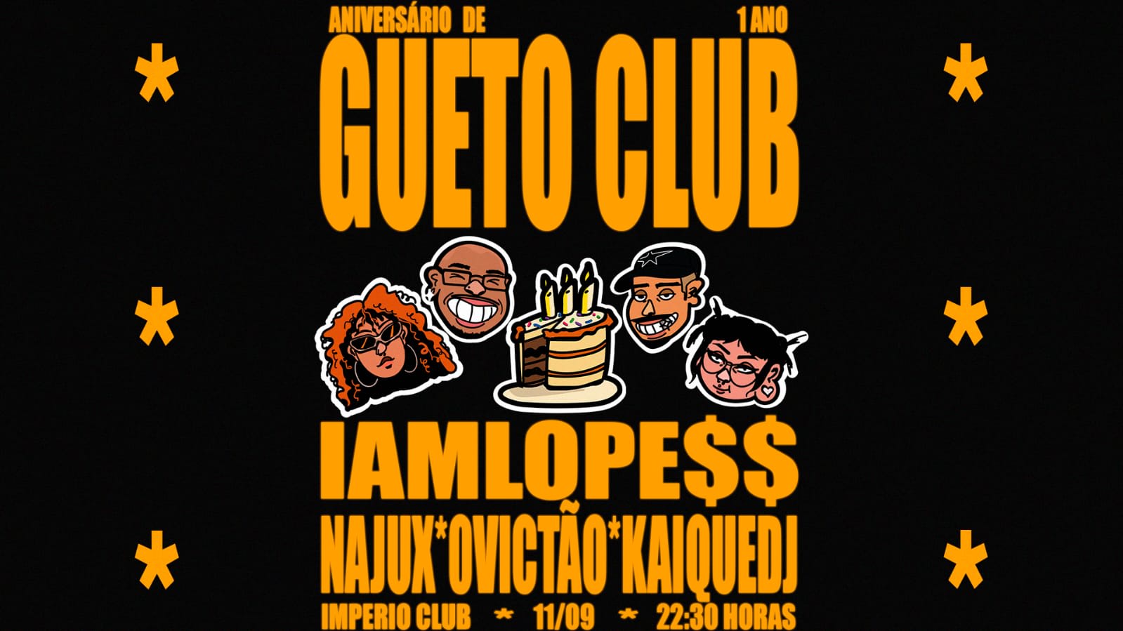 Gueto Club 1 Ano