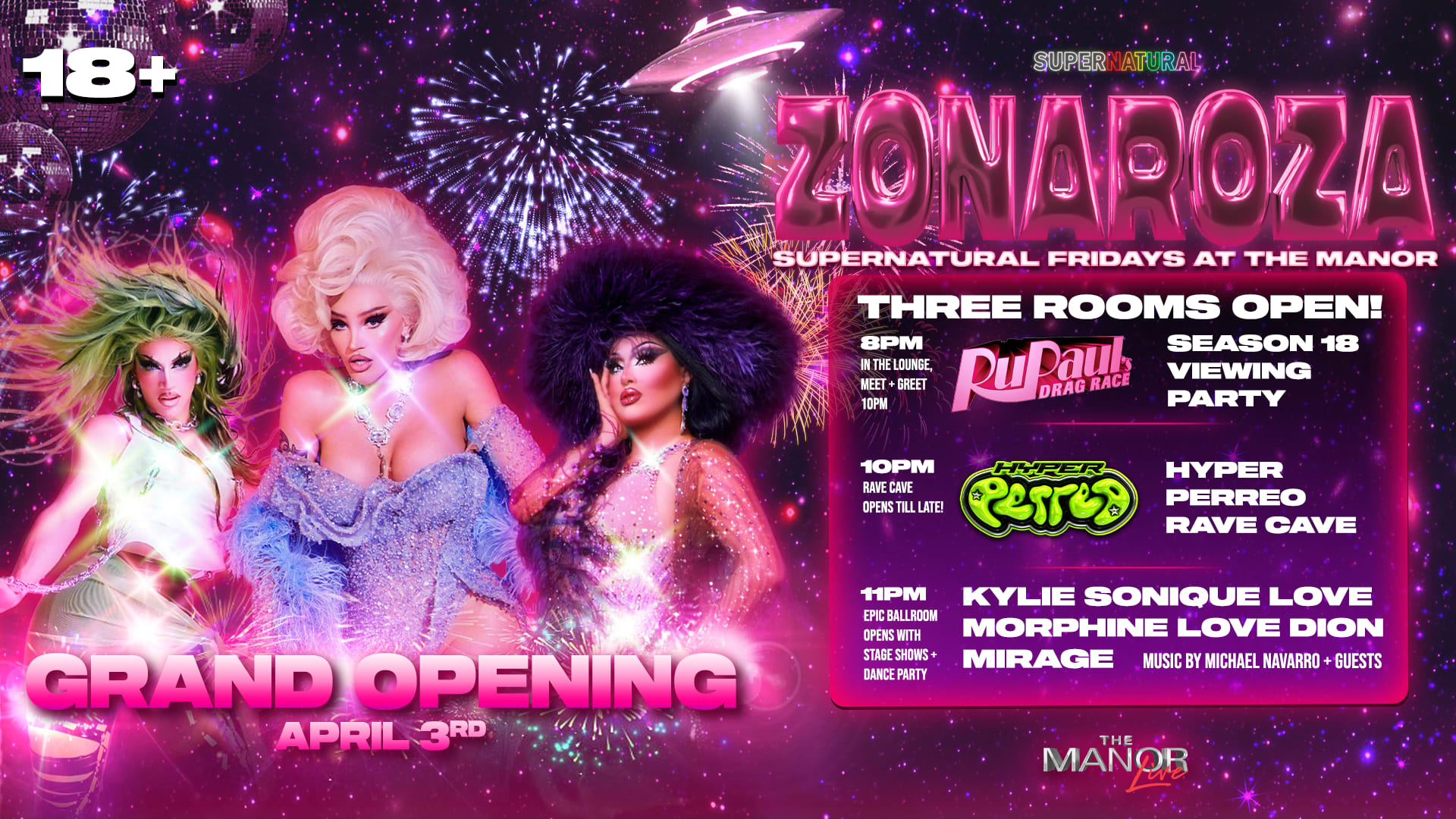 Zonaroza Grand Opening At The Manor