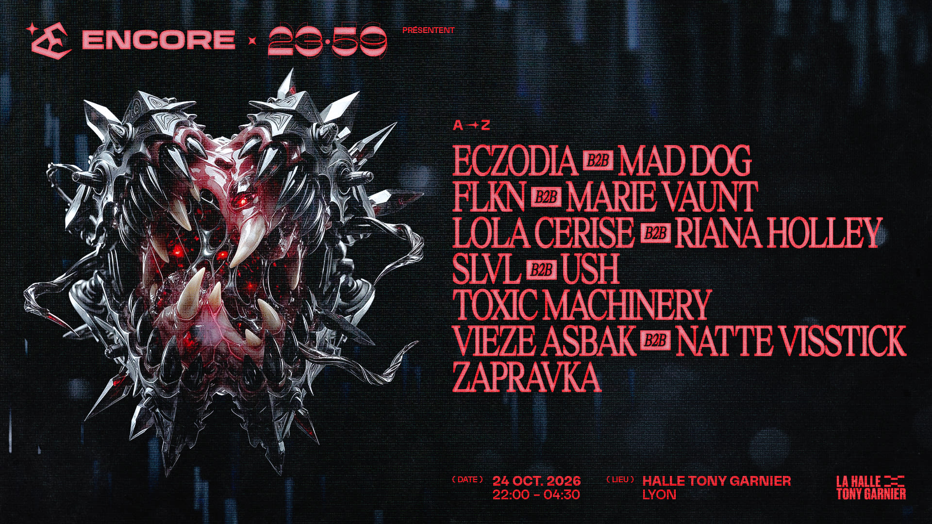Encore X 23:59 : Vieze Asbak, Natte Visstick, Slvl, Ush...