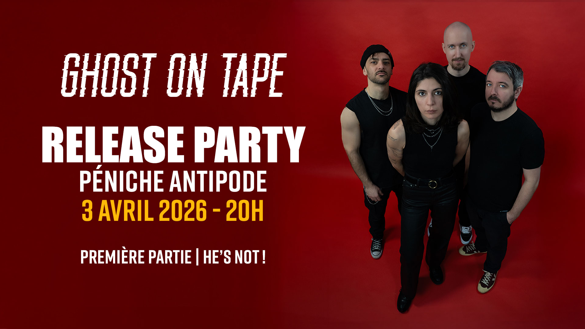 Ghost On Tape - Release Party