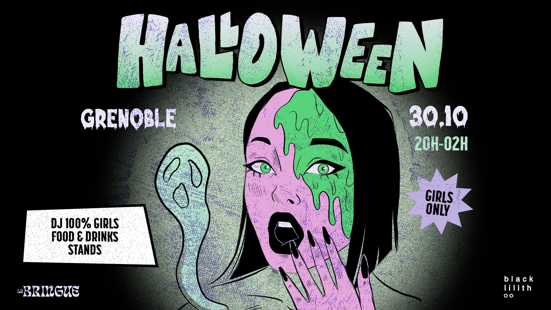 La Bringue - Grenoble - Halloween 100% Girls
