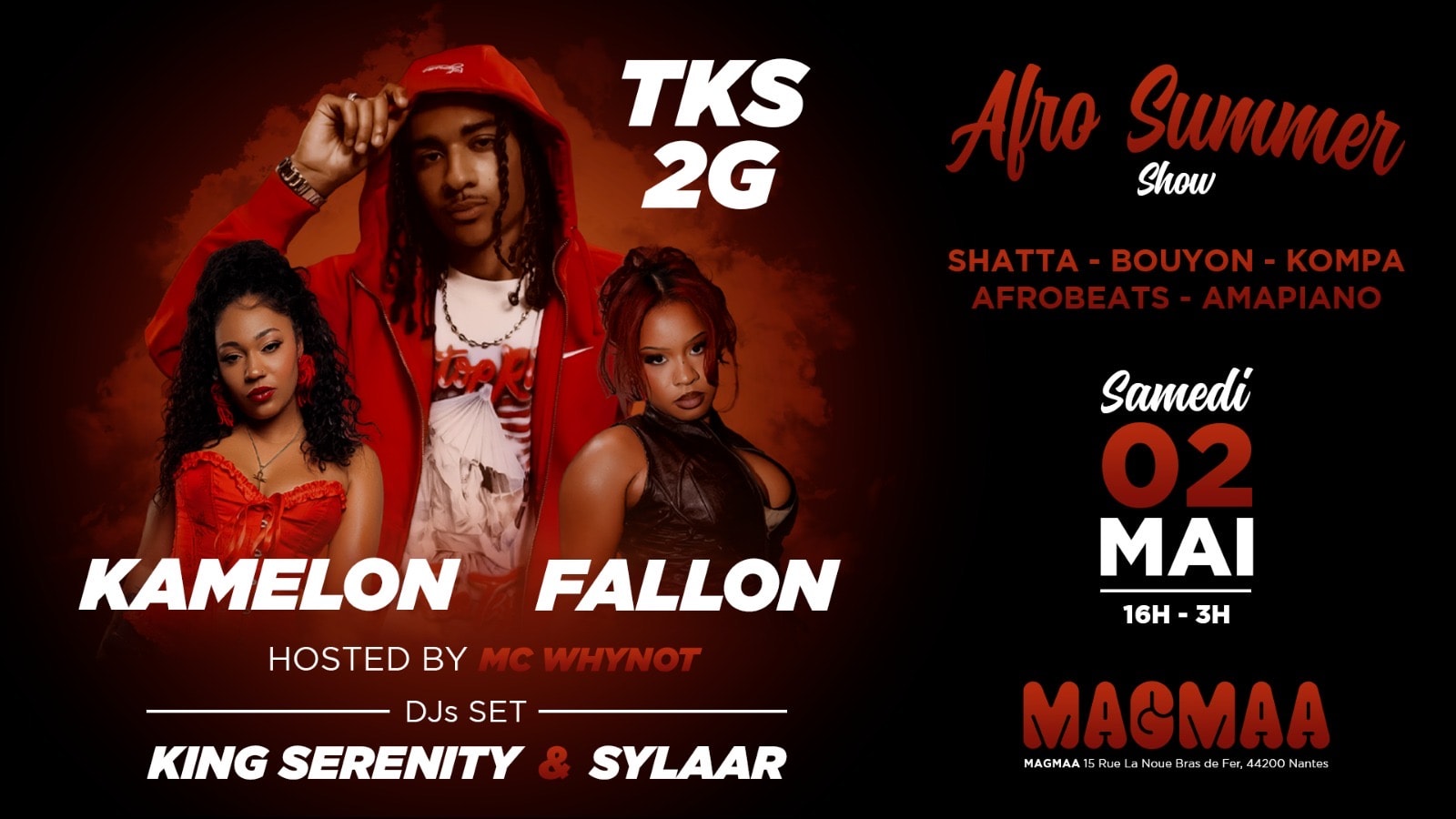 Afro Summer Show  ( Tks 2g - Fallon - Kamelon )