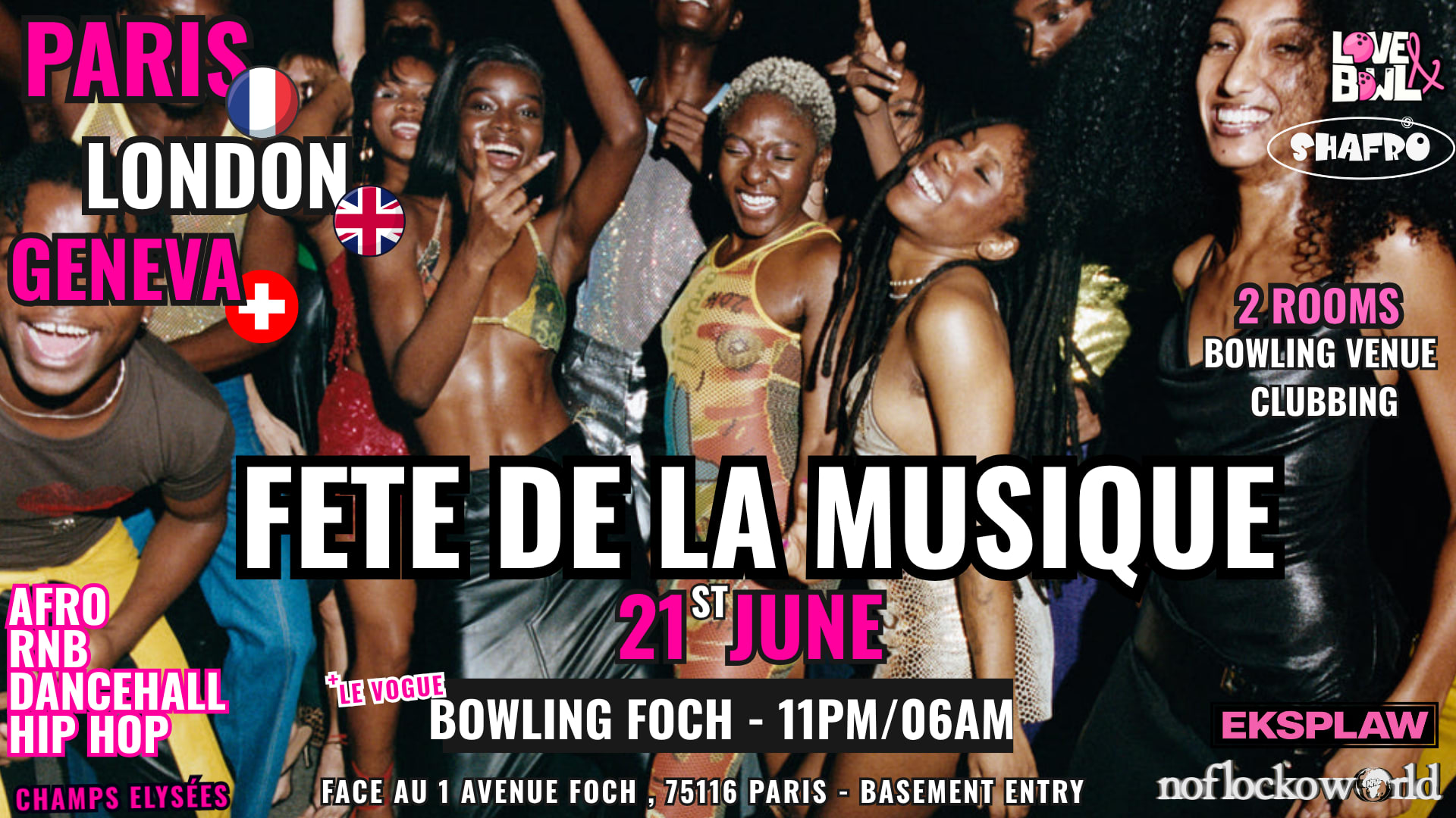 Paris Fête De La Musique X London  X Geneva  2 Rooms Party