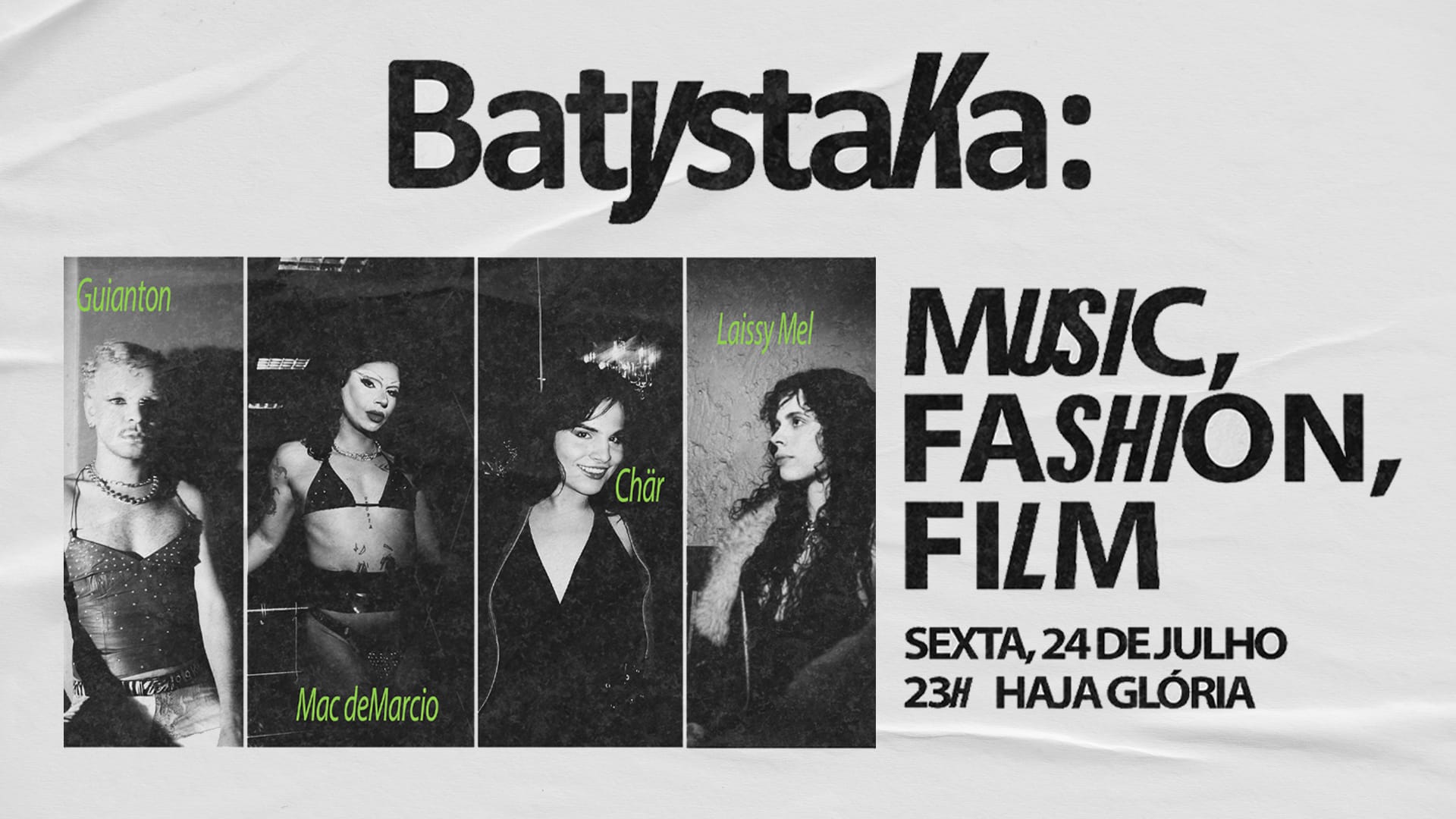 Batystaca: Music, Fashion, Film