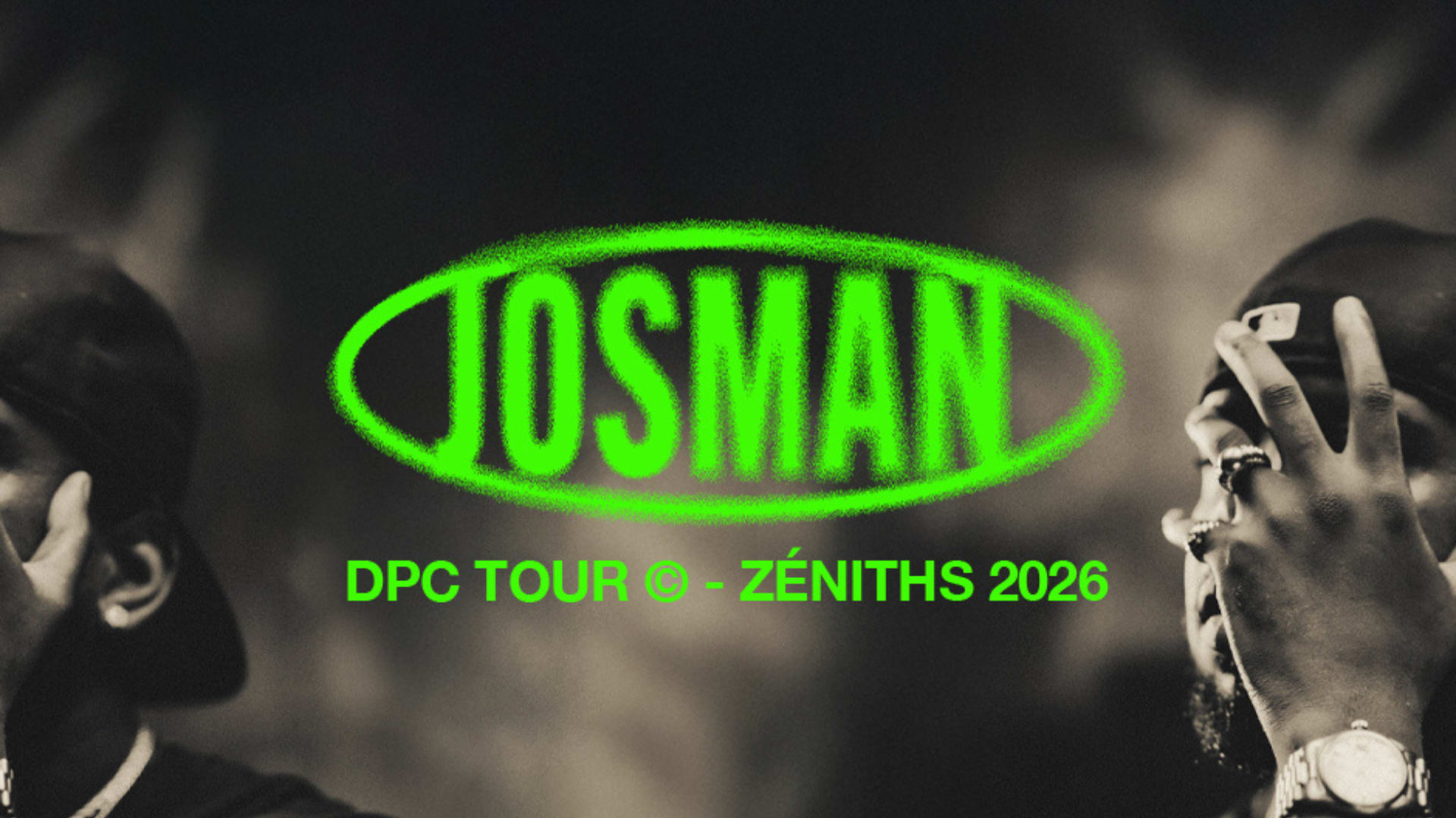 Josman prolonge l’univers de DPC avec une tournée Arena 2026 déjà historique 🔥 une expérience live intense à ne pas manquer au Zénith de Nantes le 22 octobre. Places disponibles ! 🖤